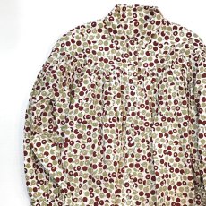 画像3: Apple pattern A line blouse りんごファブブラウス (3)