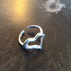 画像3: silver heart   design ring シルバーハートデザインリング　シルバー925 (3)