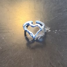 画像4: silver heart   design ring シルバーハートデザインリング　シルバー925 (4)