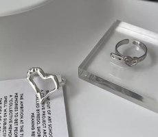 画像5: silver heart   design ring シルバーハートデザインリング　シルバー925 (5)