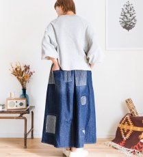画像5: Redesign  denim skirt   リデザイン　デニムスカート (5)
